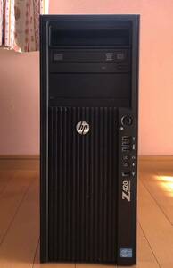 HP Z420 workstation /Xeon E5-1620V2 /16GB /SSD480GB /Quadro K4000 /RAIDボード搭載 /win10 Pro