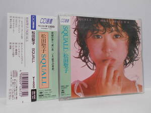 松田聖子 SQUALL CD選書 帯付き 薄型ケース