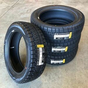 (BK004.17) 送料別[4本] PIRELLI ICE ASIMMETRICO 165/55R14 72Q 2021年製造 室内保管 スタッドレス ワゴンR ムーヴ ルークス 165/55/14.