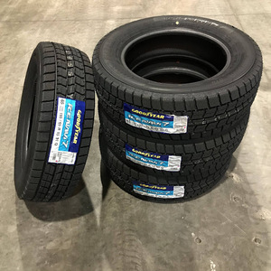 (AA128.7) 送料無料[4本セット] GOODYEAR ICENAVI7 195/65R15 91Q 2021年製造以降 屋内保管 スタッドレス ヴォクシー、ノア、プリウス