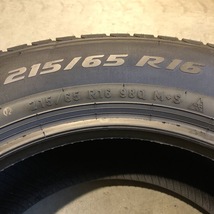 (BM001.7) 送料無料[4本セット] PIRELLI ICE ASIMMETRICO Plus 215/65R16 98Q 2021年製造 室内保管 スタッドレス 215/65/16　4本セット_画像5