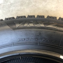 (AY001.13) おてがる配送 送料無料[4本セット] BRIDGESTONE BLIZZAK VRX2　155/65R14 75Q 2022年製造 室内保管 スタッドレス 155/65/14_画像4