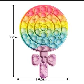 『即購入可』スクイーズ玩具 プッシュポップ キャンディ 洗える可能