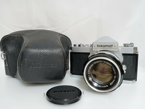 Nikon ニコン Nikomat FTN NIKKOR-S Auto f/1.4 50mm フィルムカメラ　く88