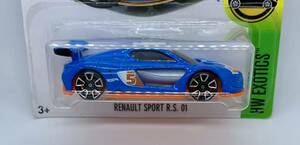 113// RENAULT SPORT R.S.01 ルノースポーツ R.S.01　HotWheels ホットウィール