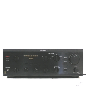 SONY TA-F333ESX PREMAIN AMP 動作良品（一部、シルク印刷が欠けています）