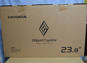 I-O DATA GigaCrysta KH2470VZX 23.8インチ フルHD液晶 165Hz ゲーミングディスプレイ ピボット対応 付属品欠品無し 保証期間あり