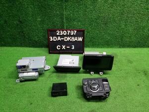 ☆ＣＸ－３ 3DA-DK8AW カーナビゲーション K123-66-9CH0H 自社品番230797