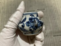 明　染付　 小壷　時代物　中国美術　骨董品 伊万里_画像9