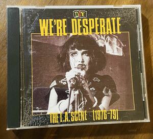 V.A.-DIY: We're Desperate-The L.A. Scene (1976-79)【CD】/New Wave,Punk,Power Pop,パンク天国,ハードコアパンク