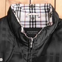 お買い得◆BURBERRY BLACK LABEL◆バーバリーブラックレーベル◆メンズ　男性用　ダウンジャケット　[M] ブラック br07015464_画像5