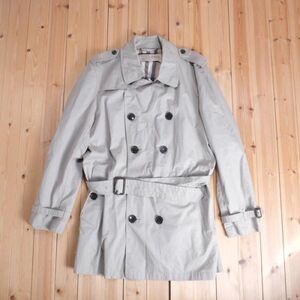 お買い得◆BURBERRY BRIT◆バーバリーブリット◆メンズ　男性用　 トレンチコート　[XL] ベージュ br07015489