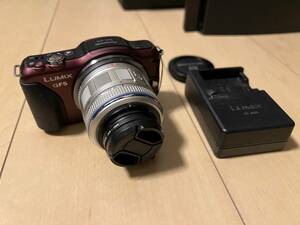 ●◆ LUMIX GF5 ミラーレス一眼　ブラウン　本体　動作品