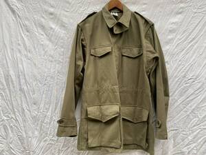 Мертвый акции Deadstock 50s Vintage French Army M47 M47 Куртка военно-европейское евро евро француз Аннал 46