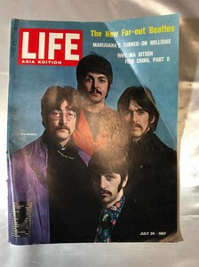 LIFE　1967年　6月24日　ASIA　 ビートルズ