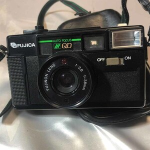 フジフイルム FUJICA フジカ AUTO-7 QD フィルムカメラ コンパクトカメラ 現状品