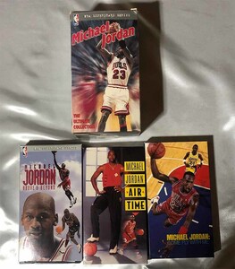 マイケル・ジョーダン SUPERSTAR SERIES MICHAEL JORDAN THE ULTIMATE COLECTION VHSビデオ 3本セット　中古