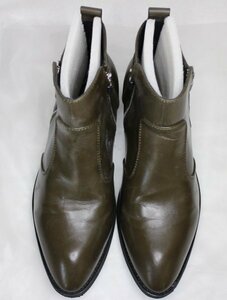 04 00355 * Isome rain boots . slide complete waterproof is ikatto rain shoes rainy season correspondence khaki man and woman use simple casual [USED goods ]