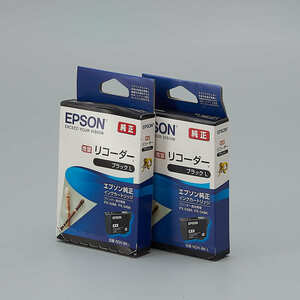 送料無料!! EPSON RDH-BK-L ブラックL 増量インクカートリッジ リコーダー 2個セット 純正 【ku】