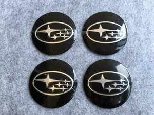 ◆スバル SUBARU◆7番◆車用 ホイールセンターキャップ ハブキャップ シール 4枚セット◆直径56mm◆送料無料