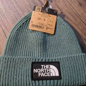 THE NORTH FACE 　ノースフェイス　ニット帽　ダークセージ　新品タグ付き　送料無料