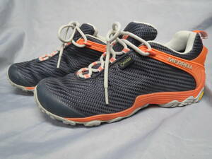 MERRELL メレル CHAMELEON 7 カメレオン7 STORM GORE-TEX 24.5cm GTX ゴアテックス トレッキングシューズ ハイキング 登山