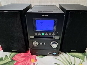 SONY ソニー　MD/CD/カセット/BT対応 オールインワンコンポ 　　動作良好　 HCD リモコン付き -M35WM