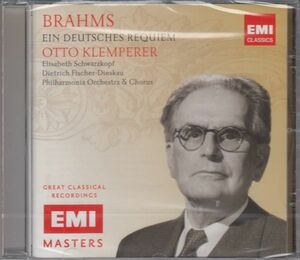 [CD/Emi]ブラームス:ドイツ・レクイエムOp.45/E.シュヴァルツコップ(s)&D.F=ディースカウ(br)&O.クレンペラー&フィルハーモニア管弦楽団