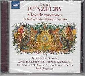 [CD/Naxos]E.ベンゼクリ(1970-):ヴァイオリン協奏曲他/X.インチャウスティ(vn)&P.ボッジャーノ&リヴィウ国立フィルハーモニー交響楽団 2019