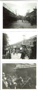 小判 旅行古写真　東京 浅草仲見世3枚 ■仲見世通り ■三味線流し　1910年