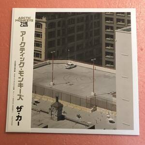 美品 LP 国内盤 カラー盤 ステッカー 帯付 アークティック モンキーズ ザ カー Arctic Monkeys The Car