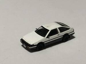 Kyosho 京商 トヨタ スプリンター トレノ (AE86) 1983年 パンダカラー Silver/Black TOYOTA SPRINTER TRENO 1/64