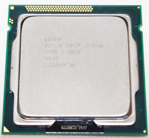 送料無料 Intel Core i5-2400 (3.1GHz/TB:3.4GHz/SR00Q bulk LGA1155/4C/4T/L3 6M/HD2000/TDP95W 起動確認済