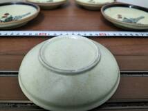 コレクション　昭和　レトロ　アンティーク　小皿　料理皿　陶器　5枚　まとめて_画像3