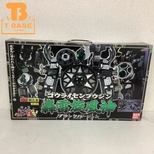 1円〜 同梱不可 ジャンク バンダイ 忍風戦隊ハリケンジャー 轟雷旋風神 ブラックバージョン DX超合金 GD-49