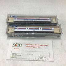 1円〜 KATO Nゲージ 106-3512 Amtrak Smoothside Baggage Car Phase I 2 Car Set C_画像4