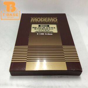 1円〜 MODEMO Nゲージ NS111 国鉄 20m級 旧型客車 急行列車 8両セット ぶどう色1号