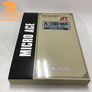 1円〜 ジャンク MICRO ACE Nゲージ A-1089 485系 きりしま ひゅうが色 3両セット