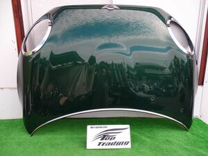 L2145vc BMWミニ純正 F55/F56/F57 ボンネットフード ダクト無し (4100 8499868) BRITISH RACING GREEN IV METALLIC,C3B