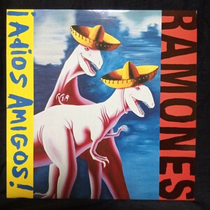 RAMONES　「i Adios Amigos!」 LPレコード