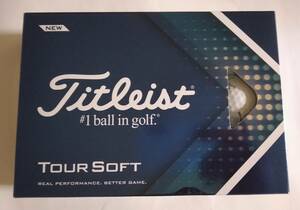 送料無料 新品 1ダース 12球 ゴルフボール タイトリスト ツアーソフト ホワイト 日本正規品 Titleist TOUR SOFT 2023モデル