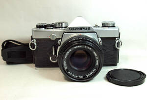 ★★★オリンパス OM-1 / OLYMPUS OM-1 (50mm F1.8付）☆整備・完動品☆