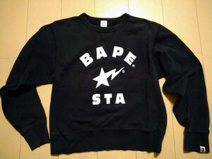 A BATHING APE　エイプ　スウェット　S 