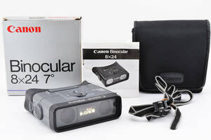 【完動良品】 キャノン Canon Binocular 8 × 24 7°　F1ウィリアムズチームロゴ入り　元箱・付属多数