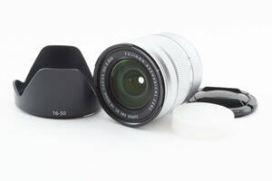 【完動美品】フジフィルム FUJIFILM XC 16-50mm f3.5-5.6 OIS II シルバー