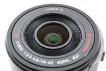 完動美品 Panasonic パナソニック LUMIX G X VARIO PZ 14-42mm/F3.5-5.6 ASPH. MEGA O.I.S. ブラック_画像10