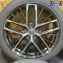 バリ溝 良品 ENKEI スマック レヴィラ 18インチ 7J +53 5H 114.3 ピレリ 225/45R18 アクセラ MAZDA3 CX-3 ノア VOXY ステップワゴン 002_画像2