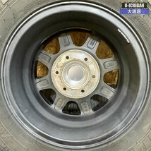 良品 バリ溝 200 ハイエース ハヤシストリート 15インチ 6J +32 6H 139.7 ミシュラン アジリス3 195/80R15C 108/106 2021年製 002_画像6