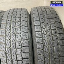 溝あり ヤリス K10 アクア ヴィッツ スイフト 等 AXEL 5.5-14+42 4H100 ダンロップ WM02 175/70R14 14インチ スタッドレス 4本セット 009k_画像10