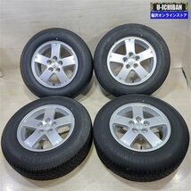 ミツビシ デリカD5 純正 6.5-16+38 5H114.3 ヨコハマ ジオランダーG033 215/70R16 16インチ 4本セット 009k_画像1